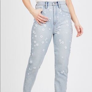 Juicy Couture High Rise Embellished Skinny Jean